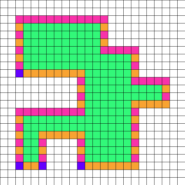 Example Path with Final Positions