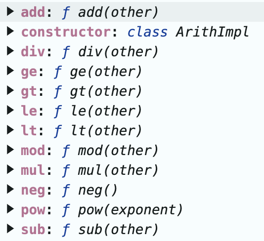 The console.log output of a z3-solver Int object